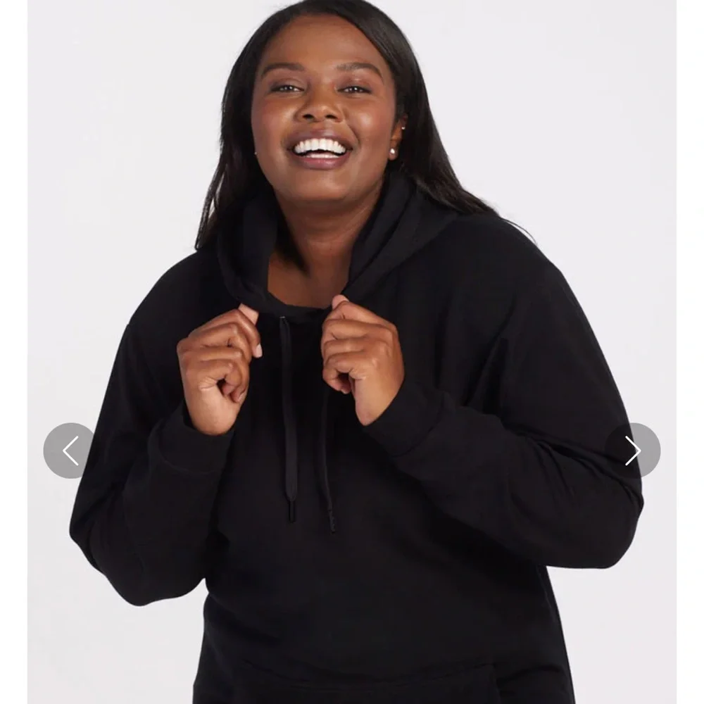 Woolx Women's Cream Hoodie merino Avery Hoodie cold weather - Picture 9 of 10